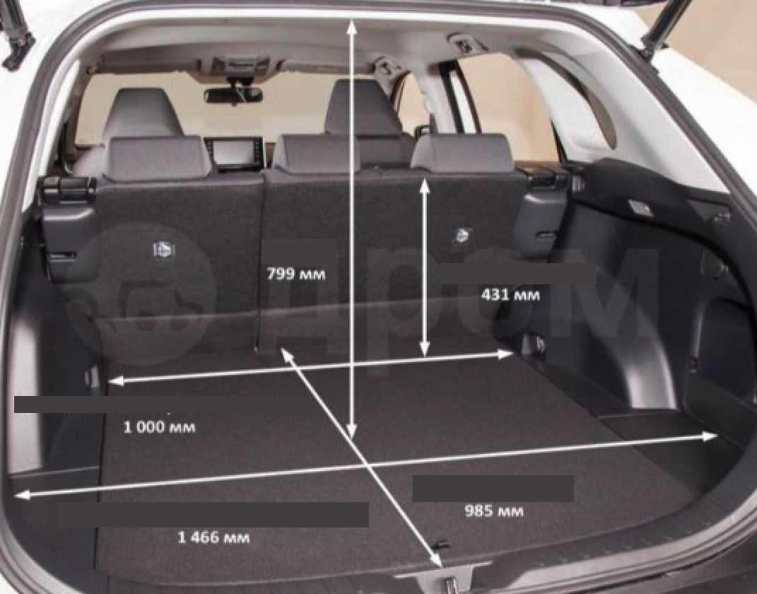 Toyota Rav4 MK5  trunk