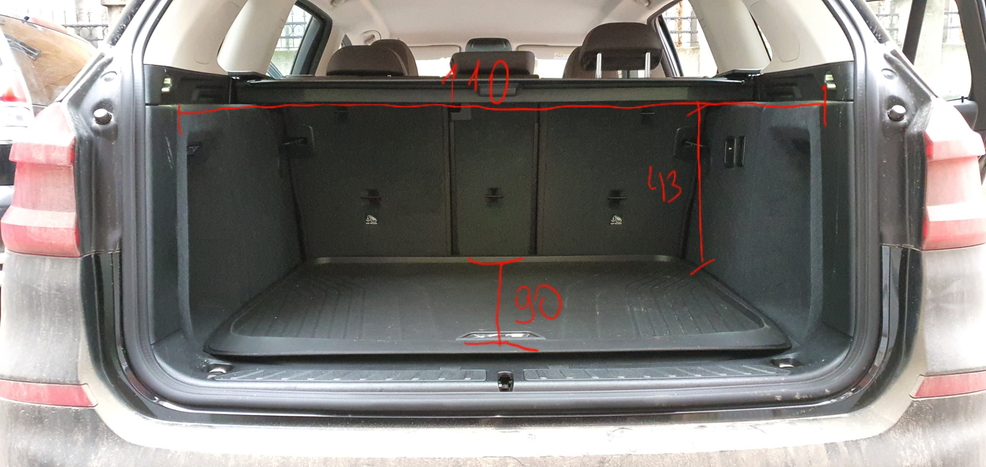 BMW X3 G01 trunk